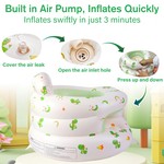 Topika Inflatable Baby Chair Sit-Up Support Seat