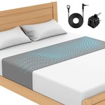 TopikaHome - Grounding Mat for Bed, Organic Cotton & Silver Fibre, 60x260cm