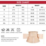 Topika Womens Slimming Shapewear Waist Trainer Steel Boned, Waist Shaping