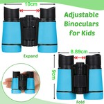 Topika Kids Binoculars 4x30 Shockproof Toy for Outdoor Learning Fun