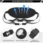 Topika Hands Free Dog Leash with Zipper Pouch & Adjustable Waist Belt