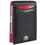 Topika RFID Blocking Money Clip and Card Holder Wallet for Men