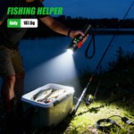 Topika Rechargeable Torch USB Camping Torch High Power Tourch Light