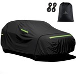 TopikaAuto 6-Layer Car Covers UV Rain Resistant Protection Waterproof SUV
