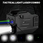 Topika Dual Blue Green Laser Sight & 600 LM Rechargeable Light
