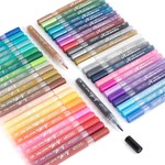 ZEYAR - 12/24/48 Water-based Acrylic Paint Marker Pen, 0.7mm Extra Fine Tip