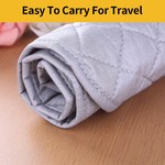 Topika Magnetic Ironing Mat 48x85cm, Portable Foldable Heat-Resistant Pad