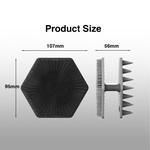 Topika Silicone Body Scrubber for Shower,Exfoliating Sud Scrub&Shower Brush