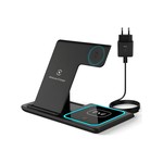 Topika 3-in-1 Charging Station Compatible with iPhone Apple Watch & AirPods