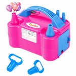 Topika Portable Electric Air Balloon Pump Inflator with 2 Tying Tools