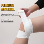 Topika 6-Pack 6m Athletic Sports Tape, Strong Hold, No Residue, Latex-Free