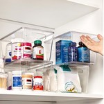 Topika 6Pcs Clear Storage Containers With Lid For Food Storage Isolate Odor