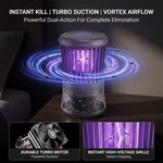 Topika Indoor Mosquito Killer Lamp, Electric Insect Zapper Trap, UV Light