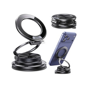 Topika Car Phone Mount, Mobile Phone Car Holder Foldable Magnetic Car Mount