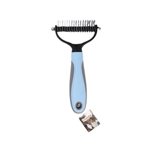 Topika Pet Dematting Comb for Dogs & Cats, Dual Sided Grooming Tool