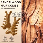 Topika - Scalp Massager Hair Growth Tool, Wooden Gua Sha for Face & Head