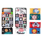 Baby Mirror Infant Toys with Crinkle Cloth Book and Teether 3 IN 1 Set