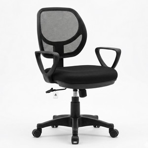 Topika - Ergonomic High-Back Office Chair with Armrests & Padded Seat