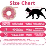 TopikaPet Soft Cat Cone Collar Alternative for Small Pets Recovery