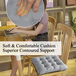 Topika - Premium Square Outdoor Chair Seat Patio Cushion - 50x50x8CM