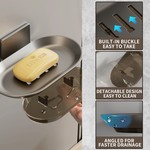 TopikaHome - Corner Shower Caddy with Soap Holder for Home Decor Organizer