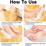 TopikaHome - Foot Pumice Stone with Handle, Double-Sided Scrub for Calluses