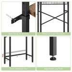 Topika Bathroom Organizers Storage, Over The Toilet Storage Rack & Shelving