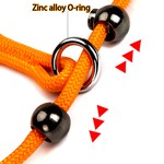 TopikaPet - Heavy Duty Dog Leash, Anti-Escape Buckle, Polyester Handle