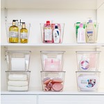 Topika 6Pcs Clear Storage Containers With Lid For Food Storage Isolate Odor