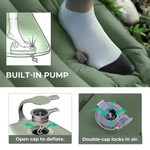 Topika Easy Sleep Ultralight Camping Air Mattress with Foot Pump
