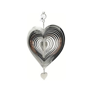 Topika Stainless Steel Heart Reflective Bird Repeller
