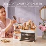 Topika - Makeup Storage Organizer, Cosmetic Holder With Drawer Storage