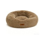 Topika Calming Plush Donut Pet Bed for Small and Medium Dogs
