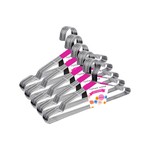 TopikaHome - 50/30 Pack Stainless Steel Clothes Hangers, Heavy Duty Hanger