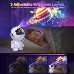 Topika Astronaut Galaxy Projector Light Space Night Light For Bedroom Kids