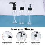 Topika - Travel Bottles Set for Toiletries, Refill Bottles for Travellers