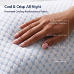 Topika - Shredded Memory Foam Pillow for Side Back And Stomach Sleepers