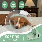 Topika Recovery Collar for Dogs After Surgery Stop Licking, Dog Cone Collar