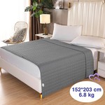 Topika Cooling Weighted Blanket for Adults, 6.8kg Heavy Blanket 152 x 203cm