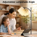 Topika - Modern Floor Lamp With Adjustable Height And Three-Colour LED Bulb
