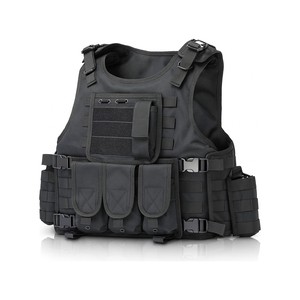 Topika - Heavy Duty Tactical Vest, Combat Vest with Detachable Pouches