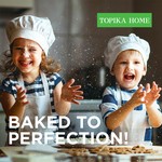 Topika-Non Stick Baking Tray Set, 4 Pcs Baking Trays Non Stick With Spatula