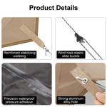 Naturehike - Camping Outdoor Canopy Camping Shade Canopy Waterproof Tarp