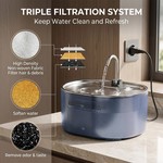 Topika 3.2L Stainless Steel Automatic Pet Water Fountain Dispenser