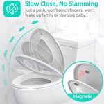 Topika Toilet Seat with Built-In Potty Training Seat for Toddlers