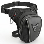Motocentric Expandable Motorcycle Leg Bag Thigh Bag Waterproof Waist Bag