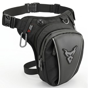 Motocentric Expandable Motorcycle Leg Bag Thigh Bag Waterproof Waist Bag