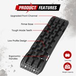 TopikaAuto - 2PC Off-Road Traction Boards for Sand&Mud Recovery, 3.5T Load