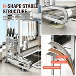 Topika Over The Sink Dish Drying Rack,Adjustable,Stainless Steel Material