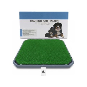 Topika Dog Grass Pad with Tray, Indoor Dog Toilet for Potty Training